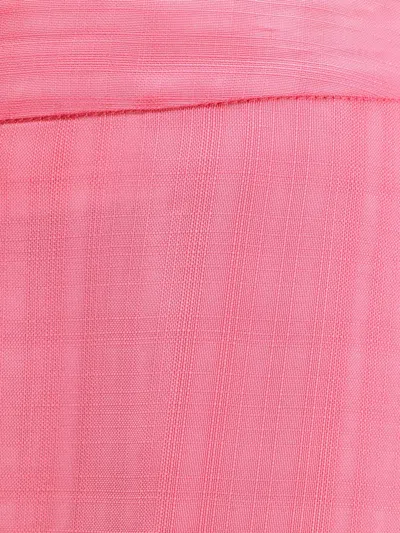 Semicouture Marlee Viscose Partial Lined Trousers In Pink