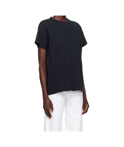 Khaite Mae Short-sleeved T-shirt In Black