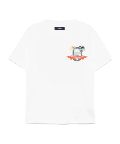 Amiri Men's Ma Paradise T-shirt In White