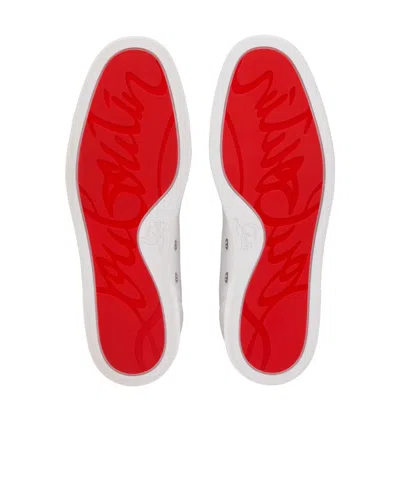 Christian Louboutin Retero Sneakers In White