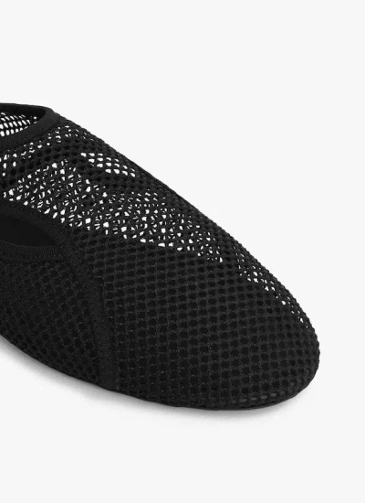 Alaïa Alaia Slipper In Black Mesh Women