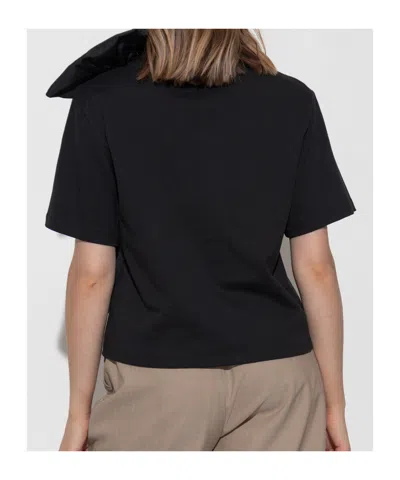 Max Mara Cotton Bow-detail T-shirt