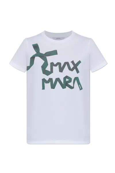 Max Mara Calcio Printed Logo T-shirt