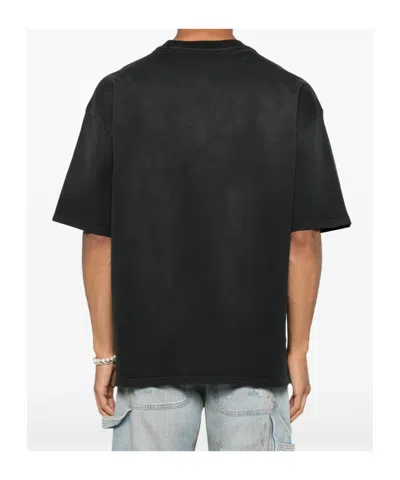 Amiri Mens Black Crystal-embellished Sinners Cotton-jersey T-shirt Xl