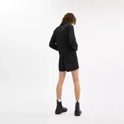 Coach Topia Loop Cargo Cropped Jacket In Black