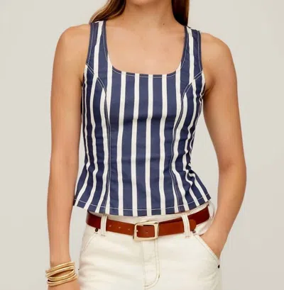 Fifteen Twenty Kali Top In Stripe