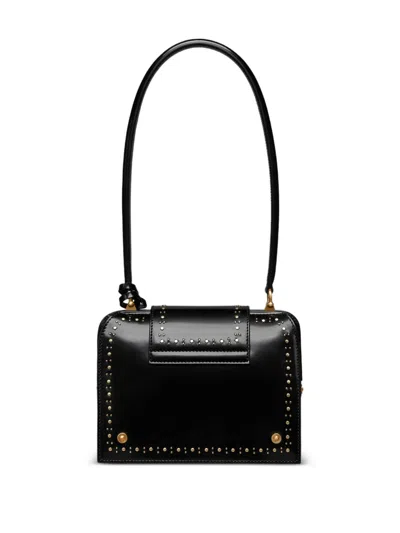 Thom Browne Mrs. Thom Triangle Shoulder Bag In Black