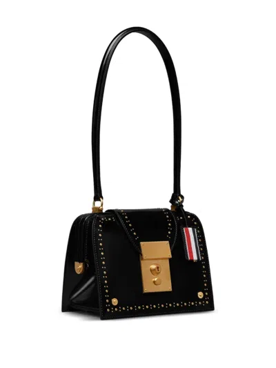 Thom Browne Mrs. Thom Triangle Shoulder Bag In Black