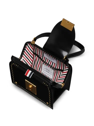 Thom Browne Mrs. Thom Triangle Shoulder Bag In Black