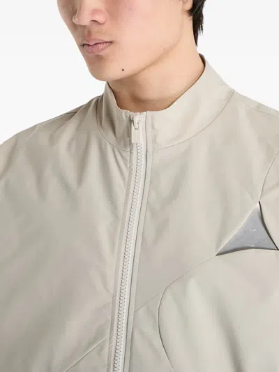 Heliot Emil Beige Surtsey Windbreaker Jacket In Neutral