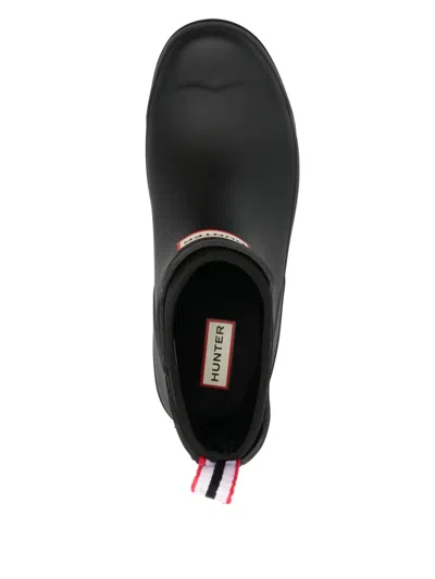 Hunter 35mm Logo-patch Rain Boots In Multi