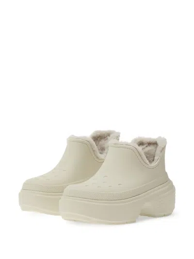 Crocs Stomp Boots In White