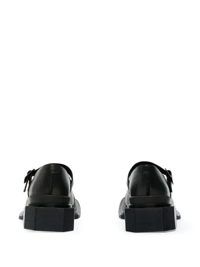 Dr. Martens Maybole Square Toe Leather Mary Jane Shoes In Black Wanama