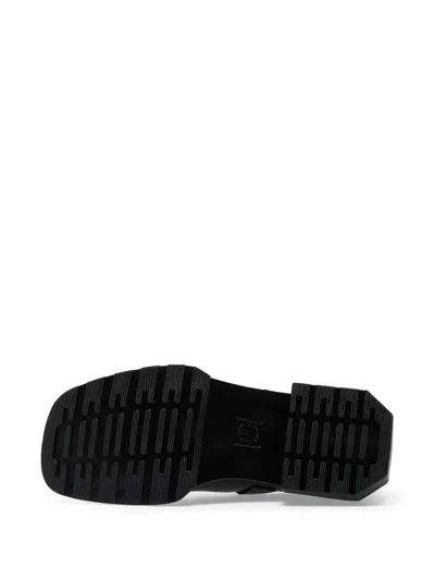 Dr. Martens Maybole Square Toe Leather Mary Jane Shoes In Black Wanama