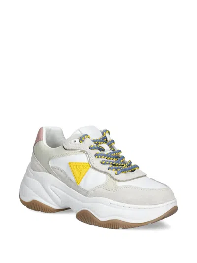 Guess Usa Hapyy Chunky Sneakers In Multi