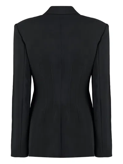 Genny Tailored Tech Fabric Jacket