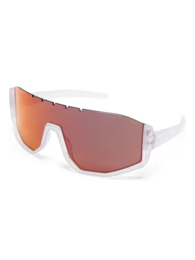 Dita Eyewear Shield-frame Sunglasses In Brown