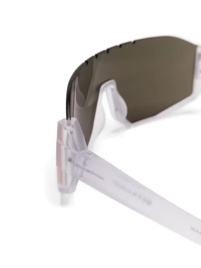 Dita Eyewear Shield-frame Sunglasses In Brown