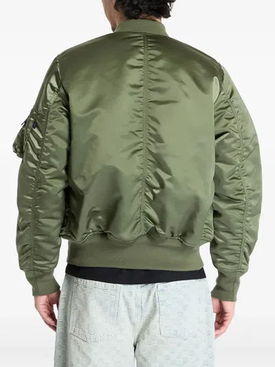 Alpha Industries Men S Ma-1 Tt Two Tone Bomber Jacket Sage In Green