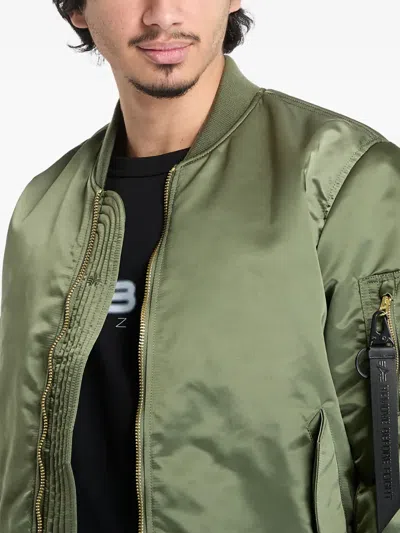 Alpha Industries Men S Ma-1 Tt Two Tone Bomber Jacket Sage In Green