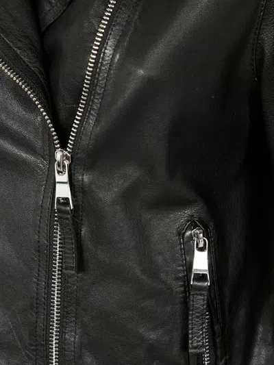The Jackie Leathers Cicolne Leather Jacket In Black