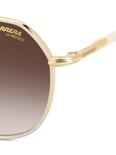 Carrera Pilot-frame Sunglasses In Gold