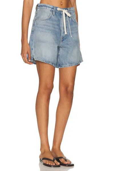 Citizen Of Humanity Brynn Drawstring Denim Shorts In Jesamyn