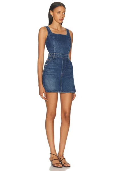 Mother The Over It Denim Mini Dress