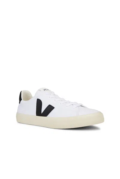 Veja White Sneakers In Yellow