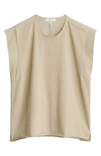 Rag & Bone Michal Linen-blend Muscle Tank