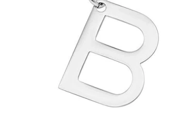 Adornia Toggle Initial Pendant Layered Necklace