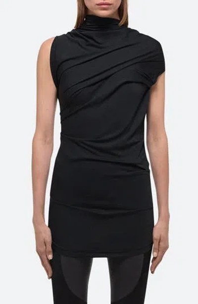Helmut Lang Sleeveless Wind Top In Black