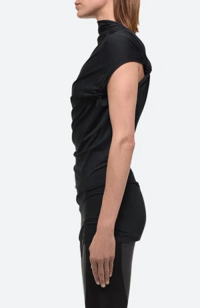 Helmut Lang Sleeveless Wind Top In Black