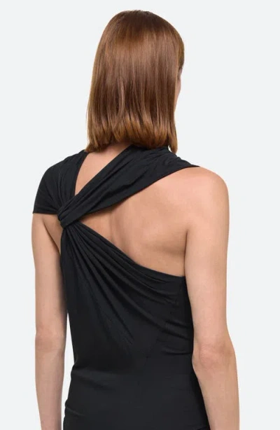 Helmut Lang Sleeveless Wind Top In Black