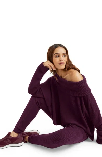 Splendid London One-shoulder Lounge Top