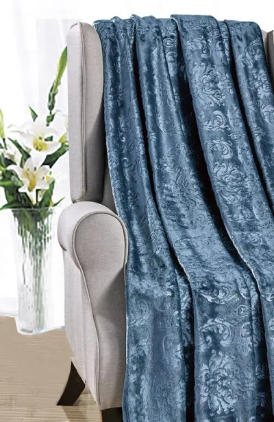 Luxury Home Embossed Versailles Throw Blanket