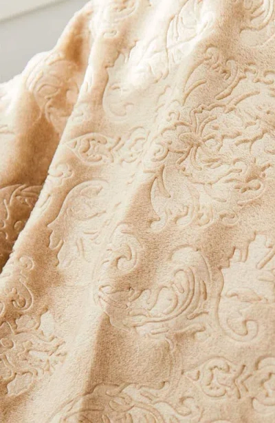 Luxury Home Embossed Versailles Throw Blanket