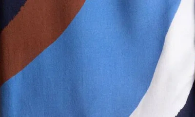 Paisley & Gray Men's Camp Collar Printed Shirt In Blue