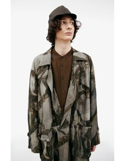 Ziggy Chen Coat With Patch Pockets