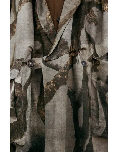 Ziggy Chen Coat With Patch Pockets