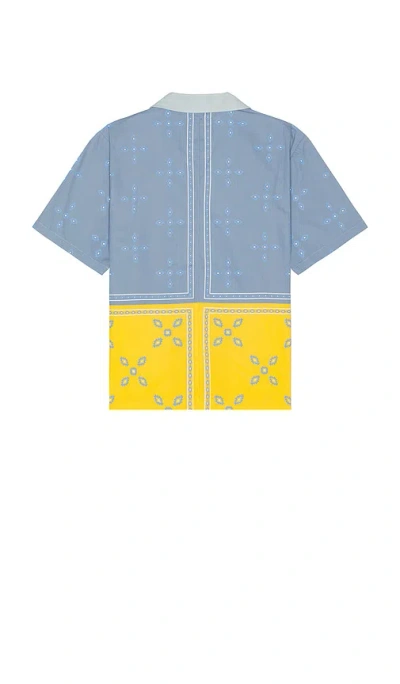 Memory Lane Patch Work Short Sleeve Shirt