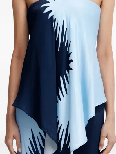 Significant Other Flossie Draped Asymmetrical Top