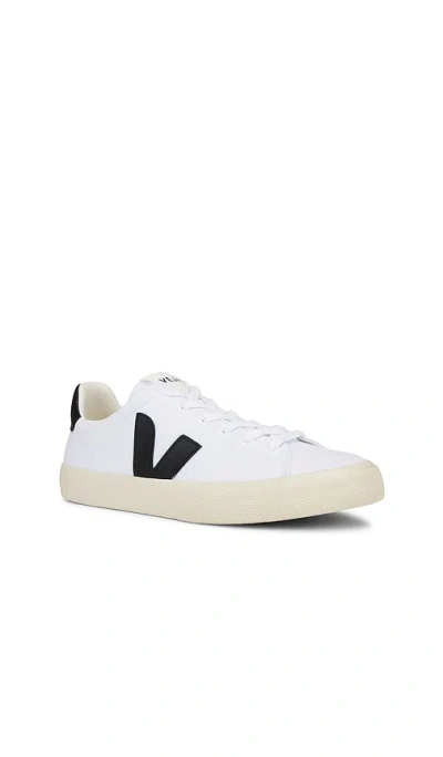 Veja White Sneakers In Yellow
