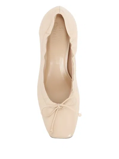 Studio Chofakian 50mm Studio 158 Block-heel Ballet Pumps