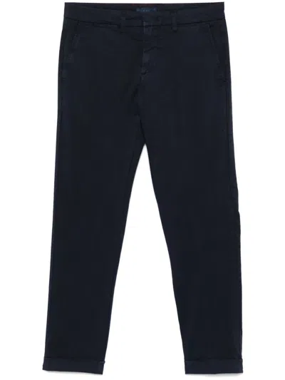 Fay Tailored Capri Pants With Pockets