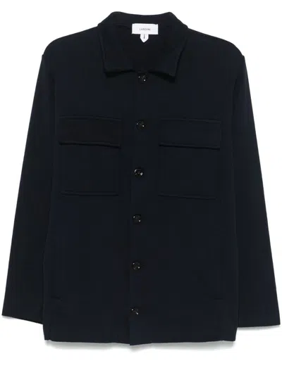 Lardini Collared Cotton Jacket With Multiple Pockets