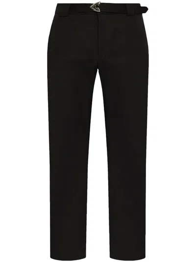 Alexander Mcqueen Straight-leg Tailored Trousers In Black