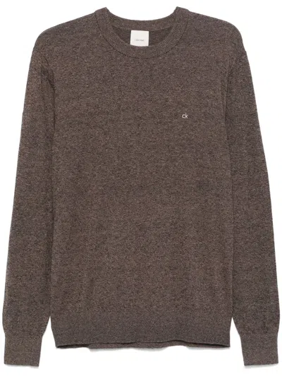 Calvin Klein Sweater With Embroidered Logo
