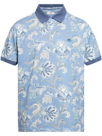 Etro Polo Shirt With Print