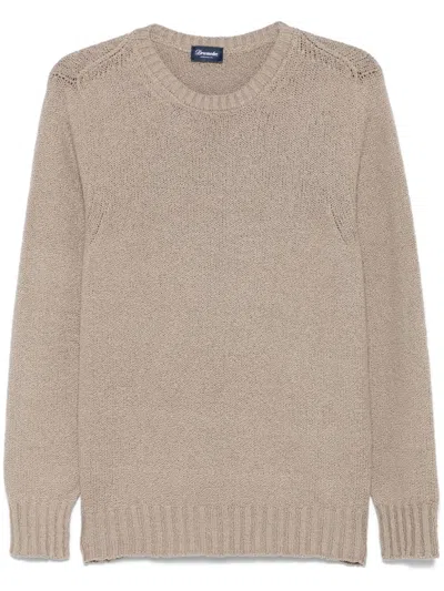 Drumohr Crew Neck Knitted Sweater